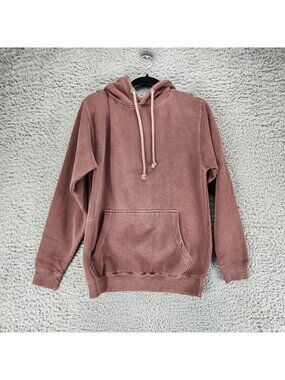 OPB Shirt Mens Small Brown Long Sleeve Pullover Hoodie Sweatshirt *NWOT*